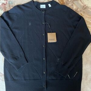 Burberry cardigan sweater